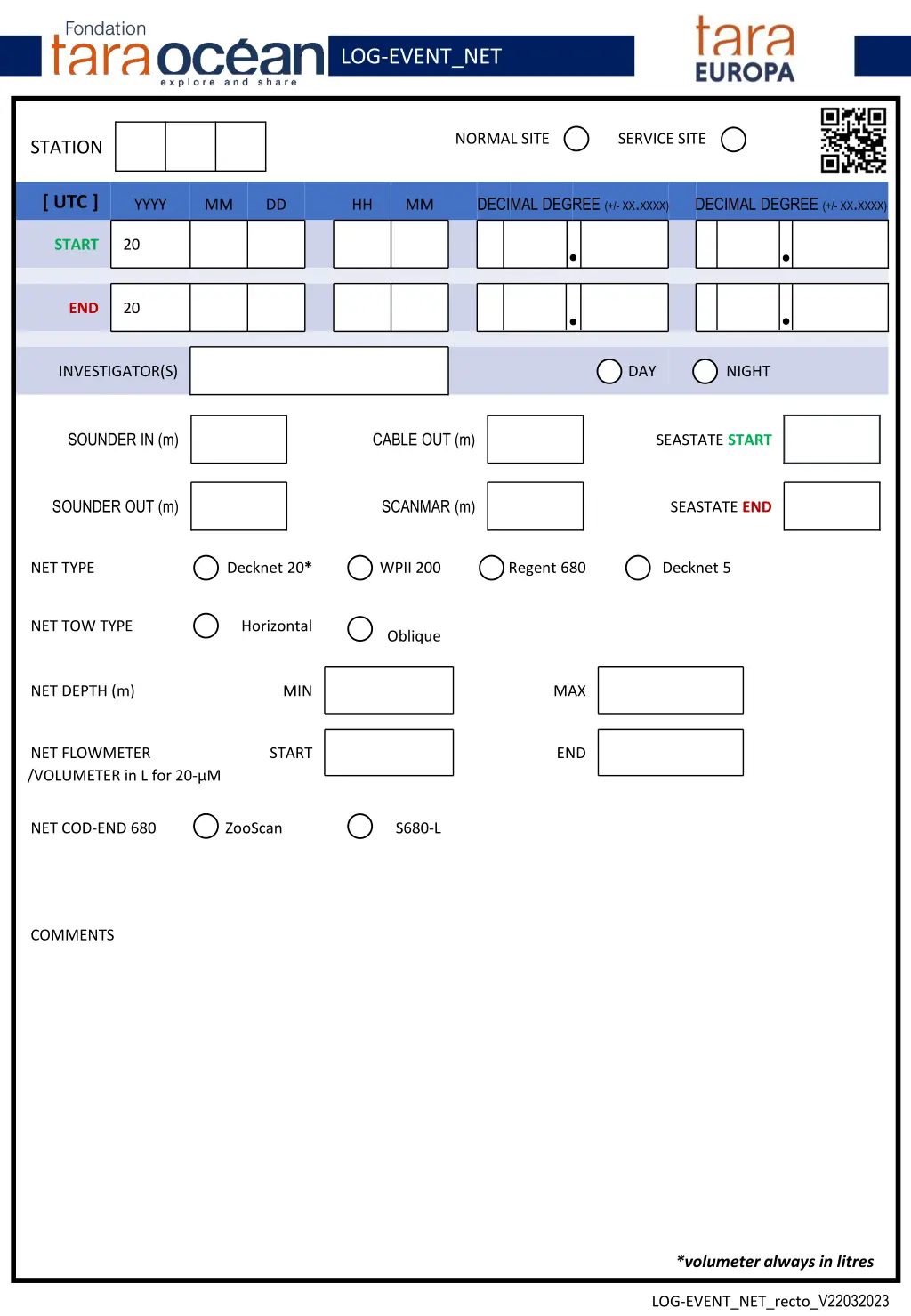 log event net 4