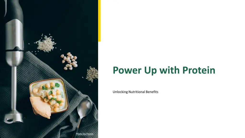 power up with protein