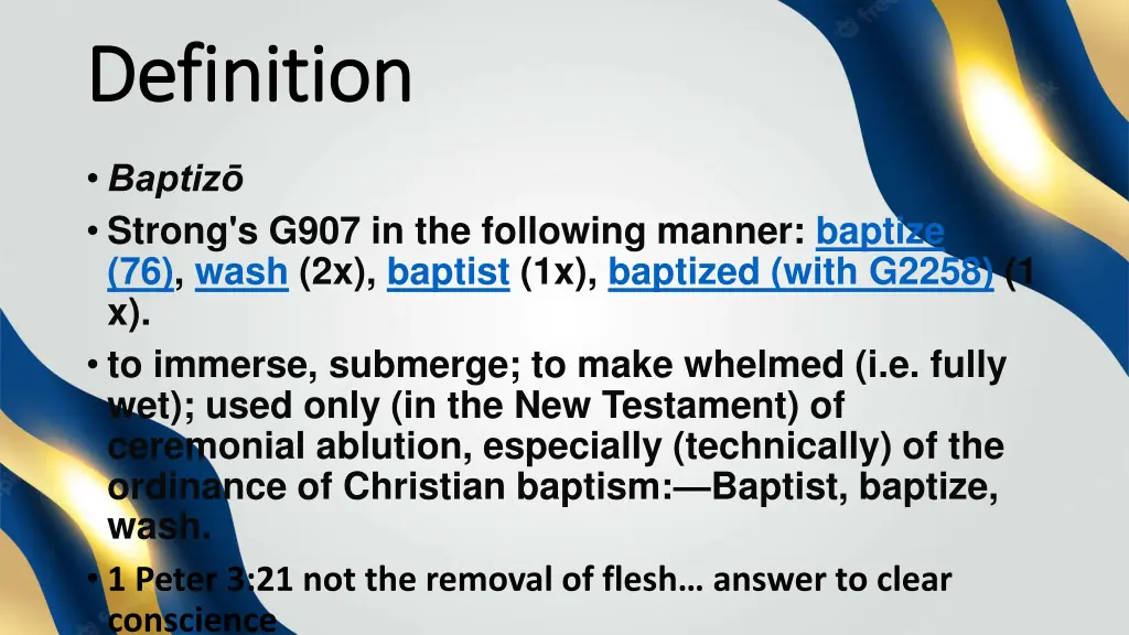 definition definition