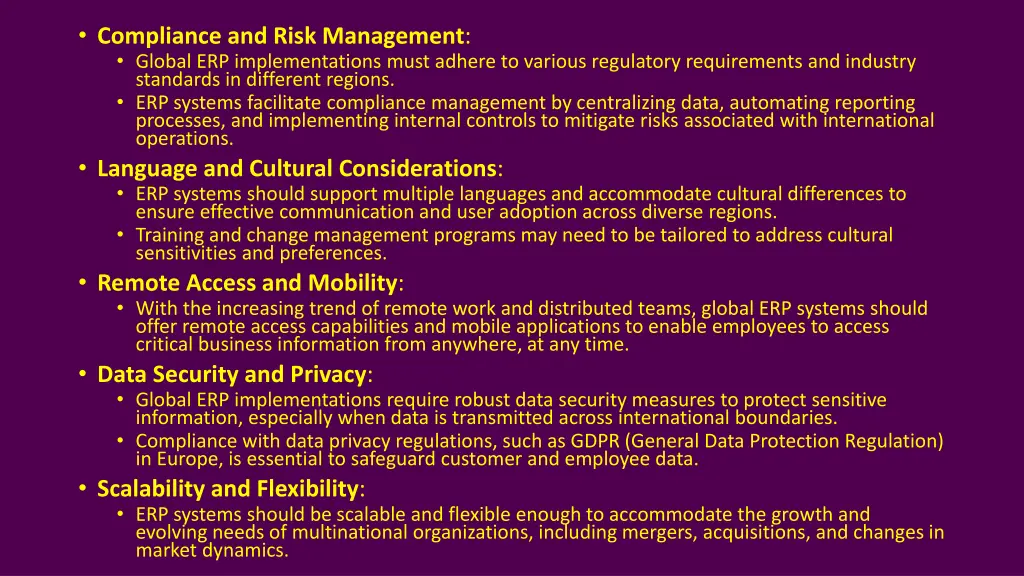 compliance and risk management global