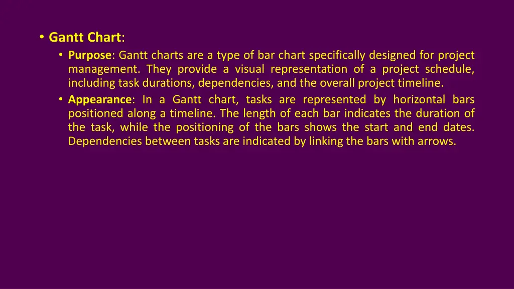 gantt chart purpose gantt charts are a type
