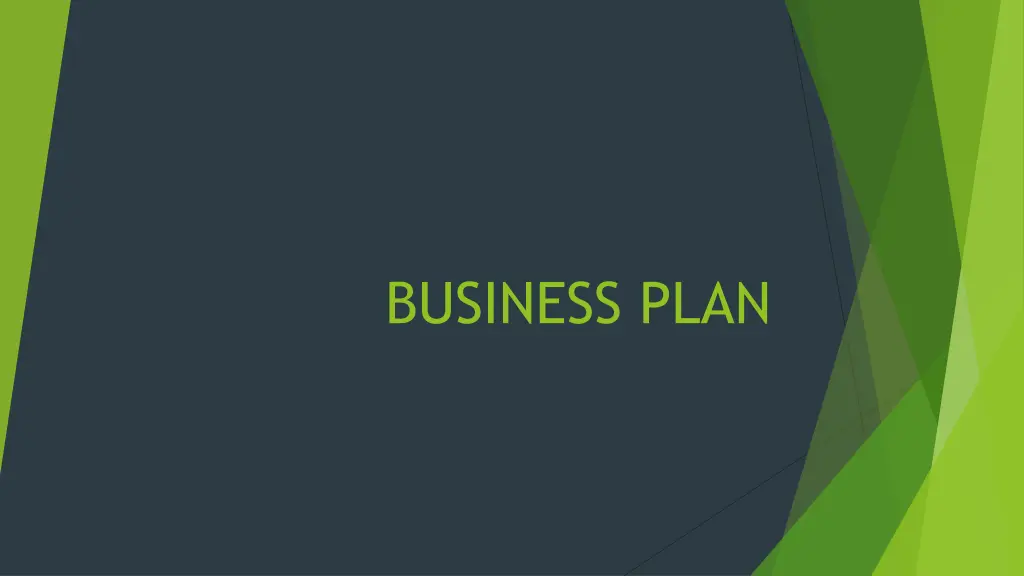 business plan