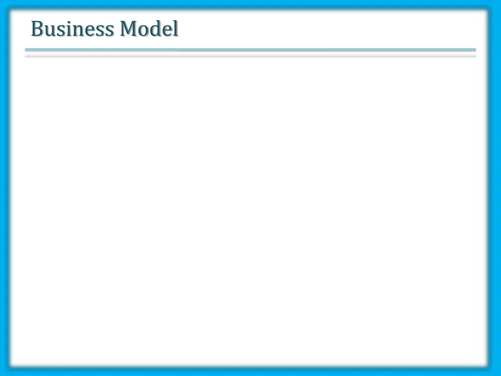 business model