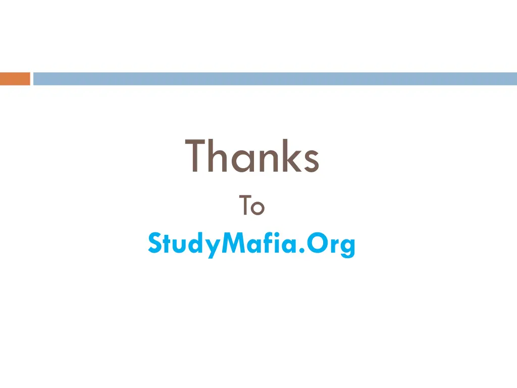thanks to studymafia org