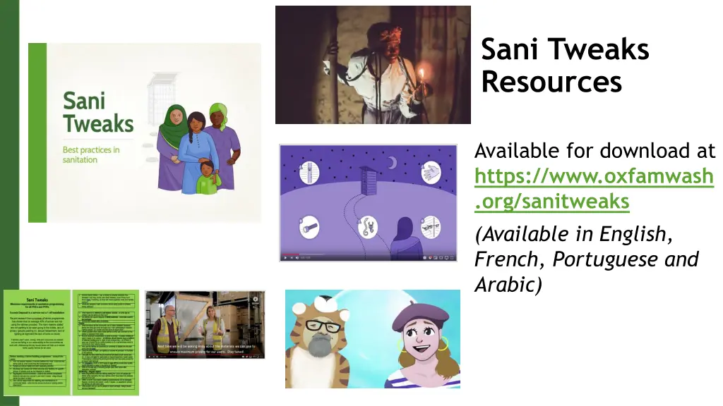 sani tweaks resources