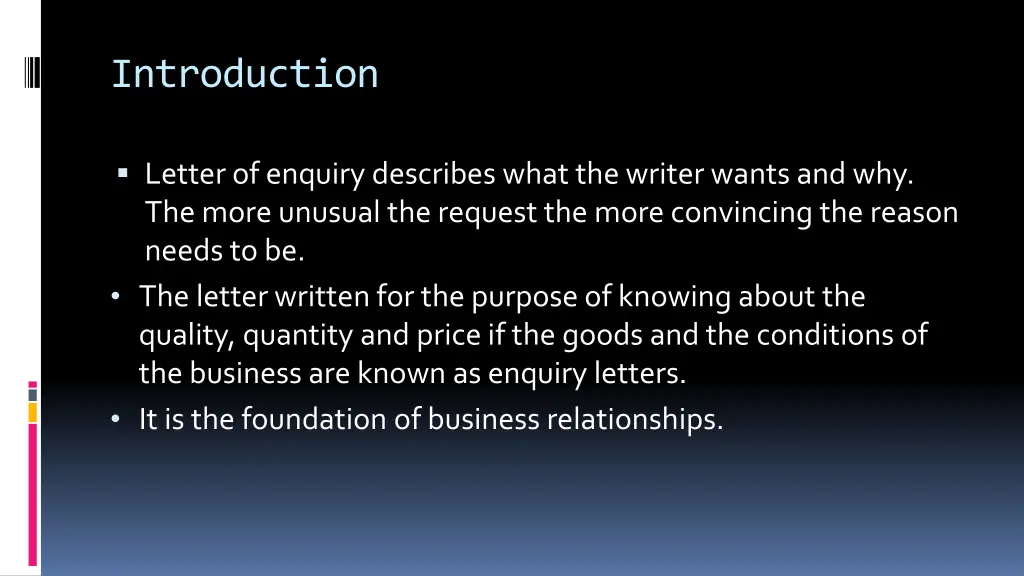 introduction