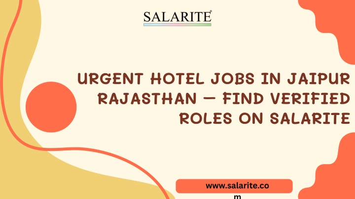 urgent hotel jobs in jaipur rajasthan find
