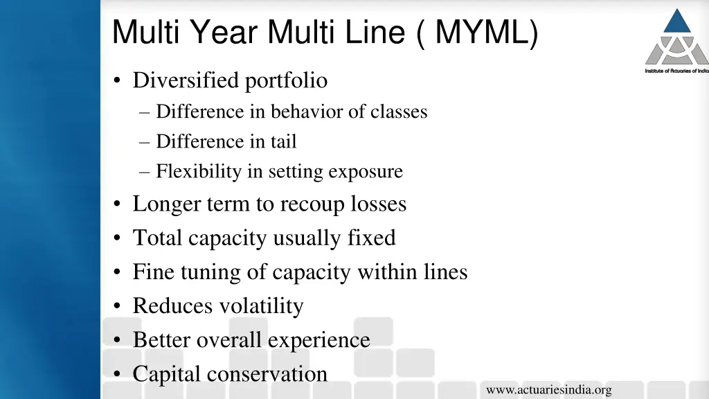 multi year multi line myml