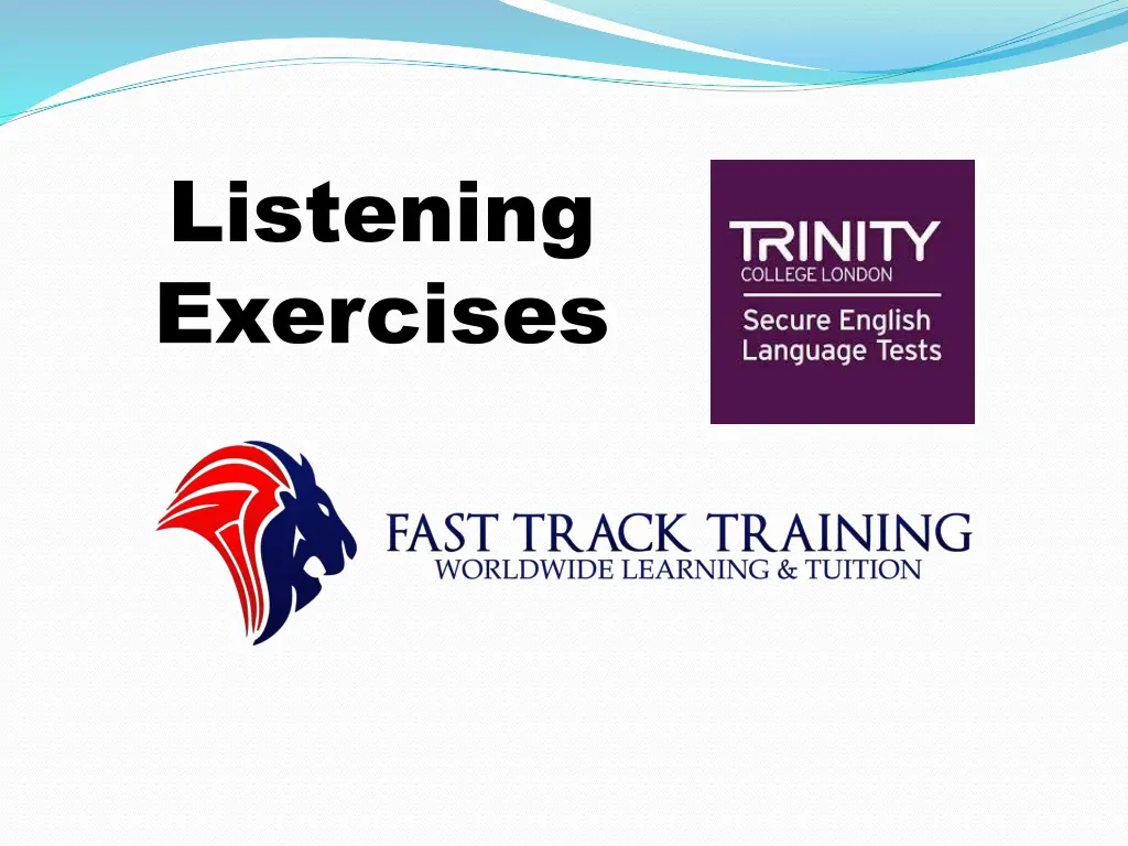 listening exercises