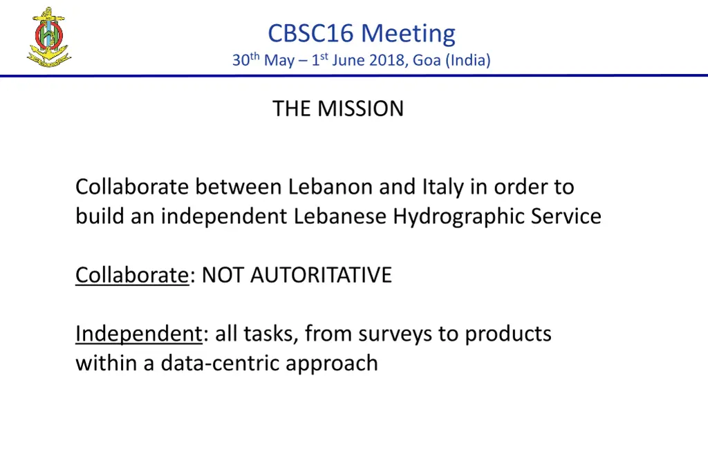 cbsc16 meeting 30 th may 1 st june 2018 goa india 2