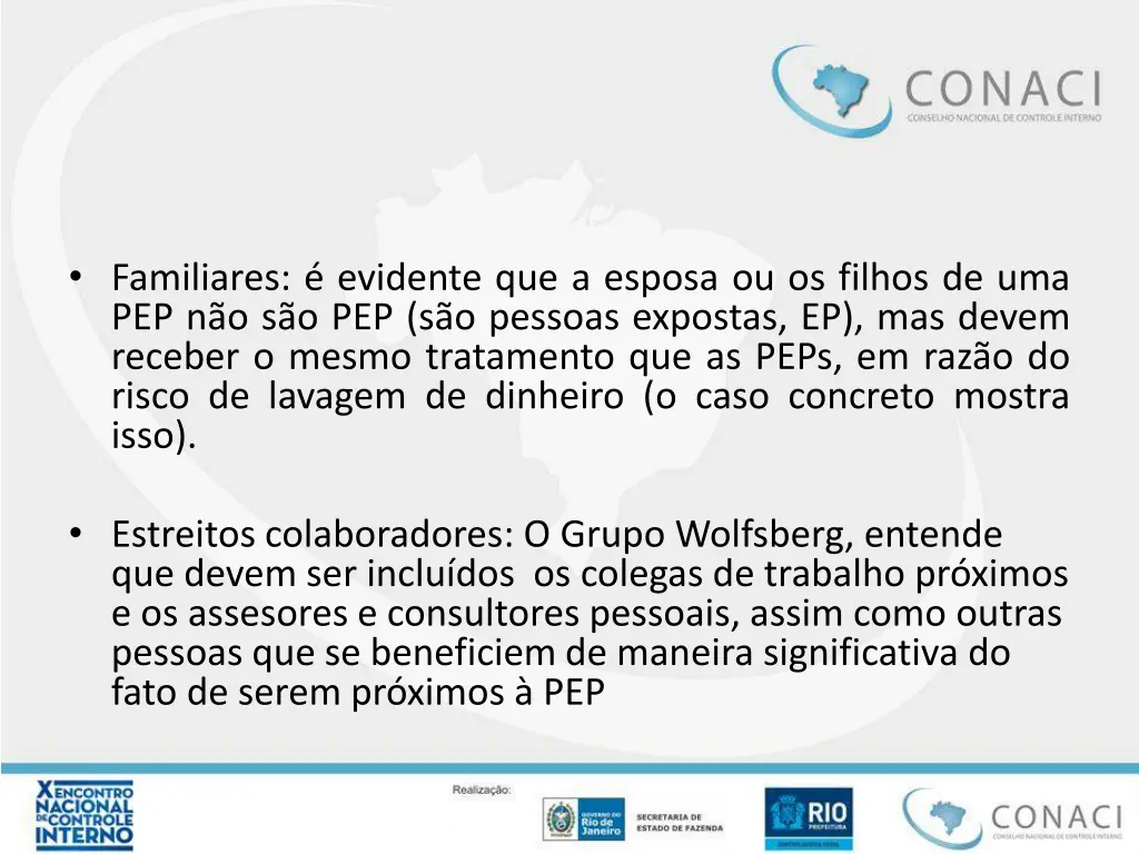 familiares evidente que a esposa ou os filhos