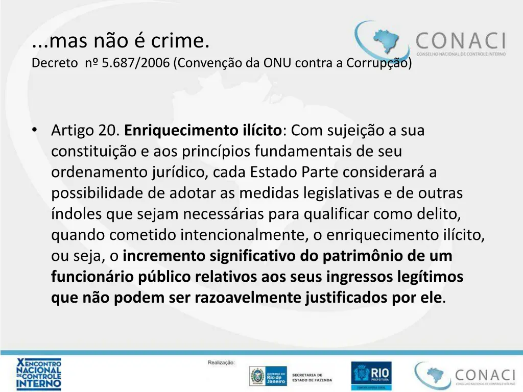 mas n o crime decreto n 5 687 2006 conven