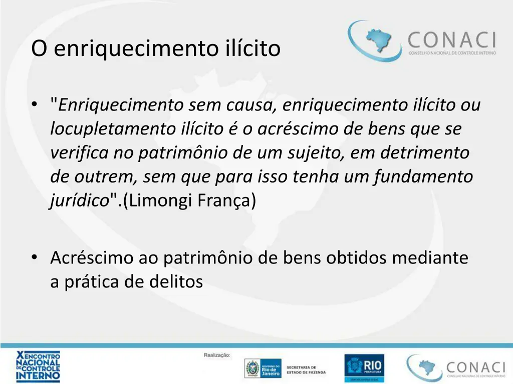 o enriquecimento il cito