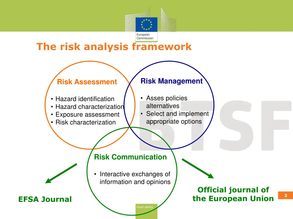 the risk analysis framework