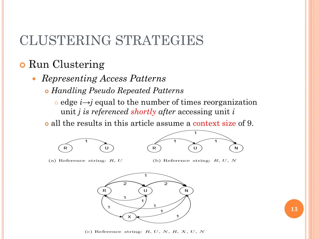 clustering strategies 4
