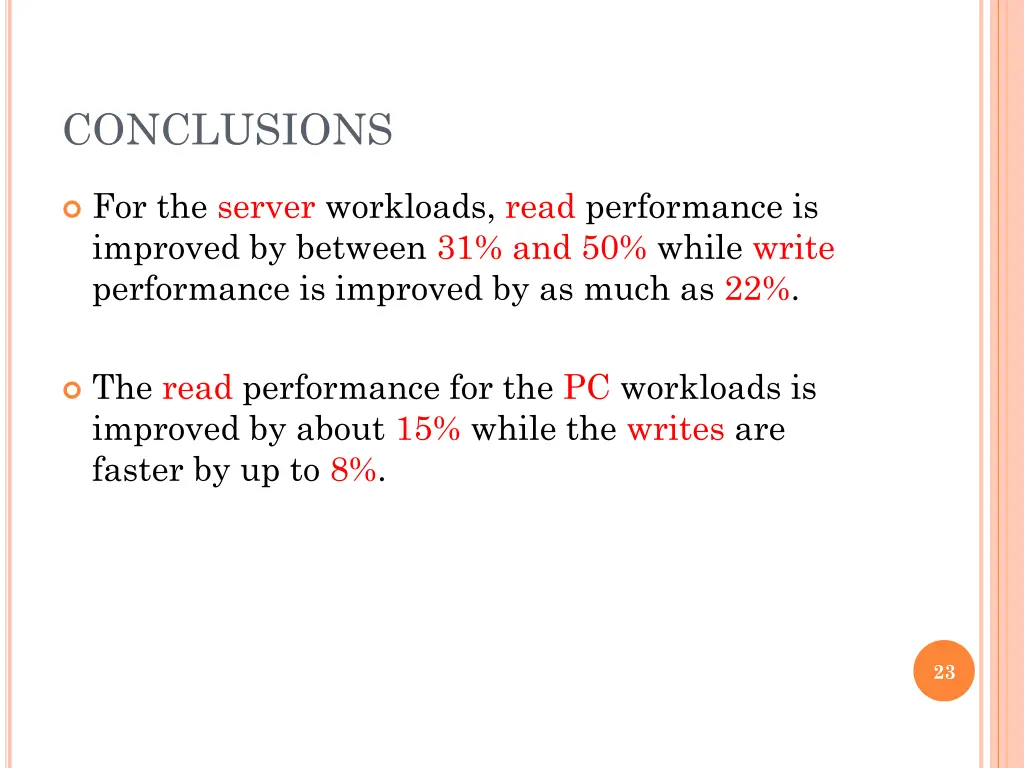 conclusions 1