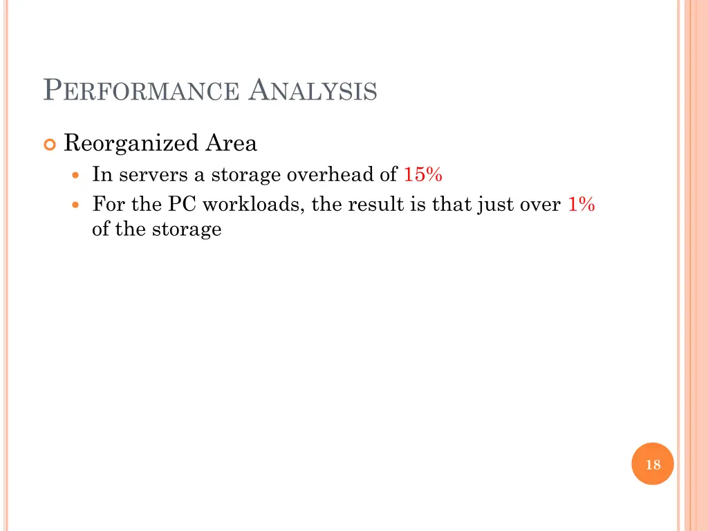 p erformance a nalysis 2