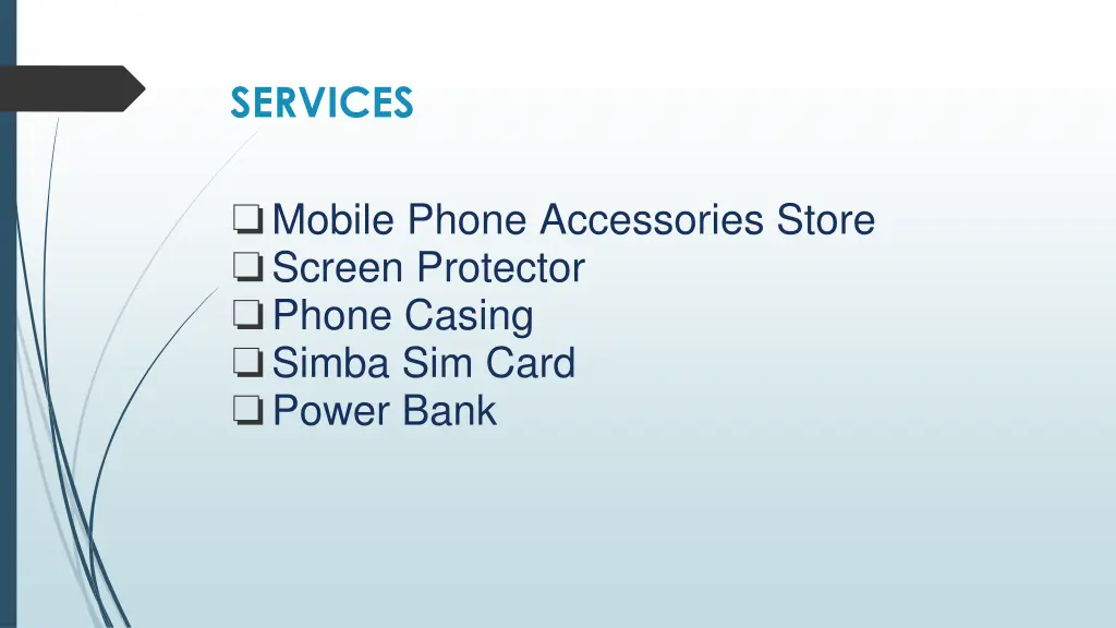 services