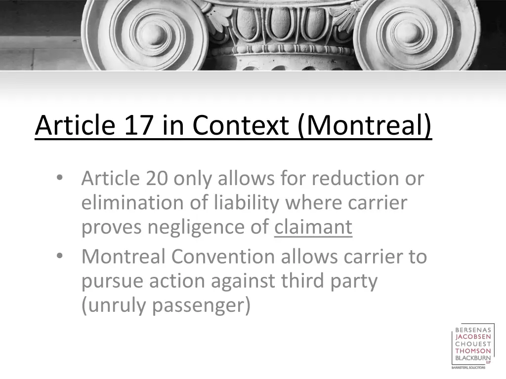 article 17 in context montreal