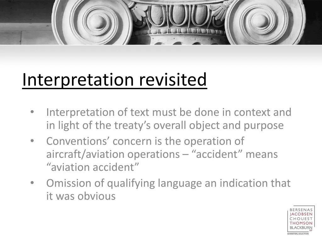 interpretation revisited