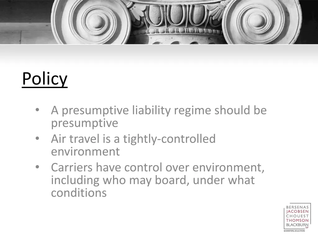 policy