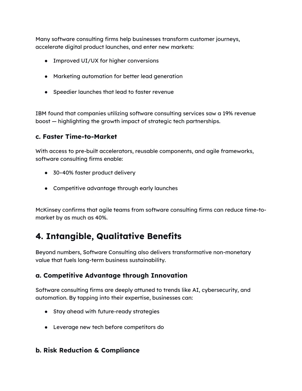 many software consulting firms help businesses