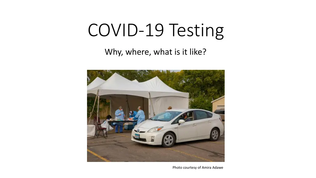 covid 19 testing