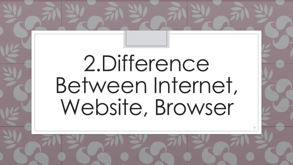 2 difference between internet website browser