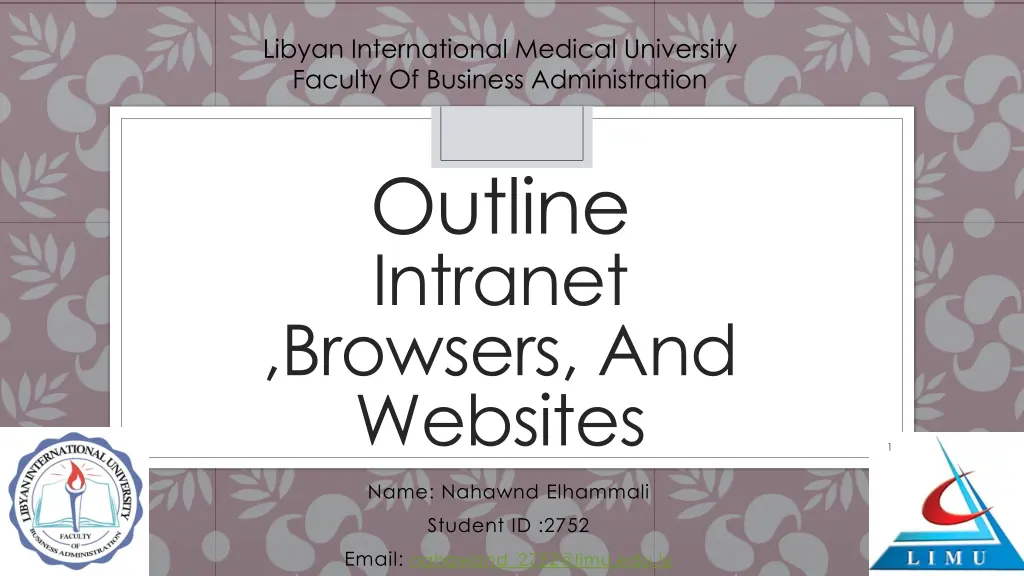 libyan international medical university faculty