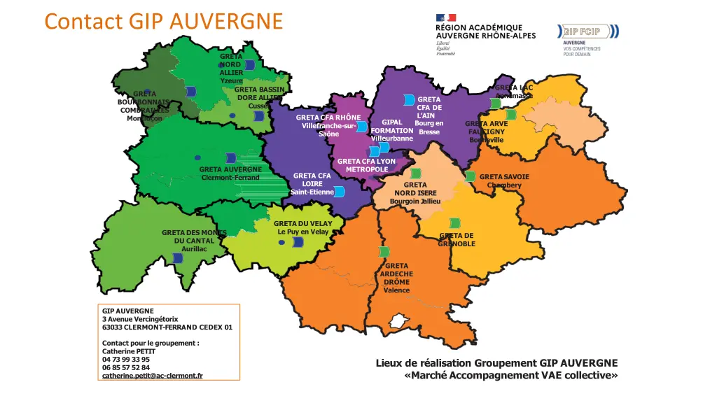 contact gip auvergne