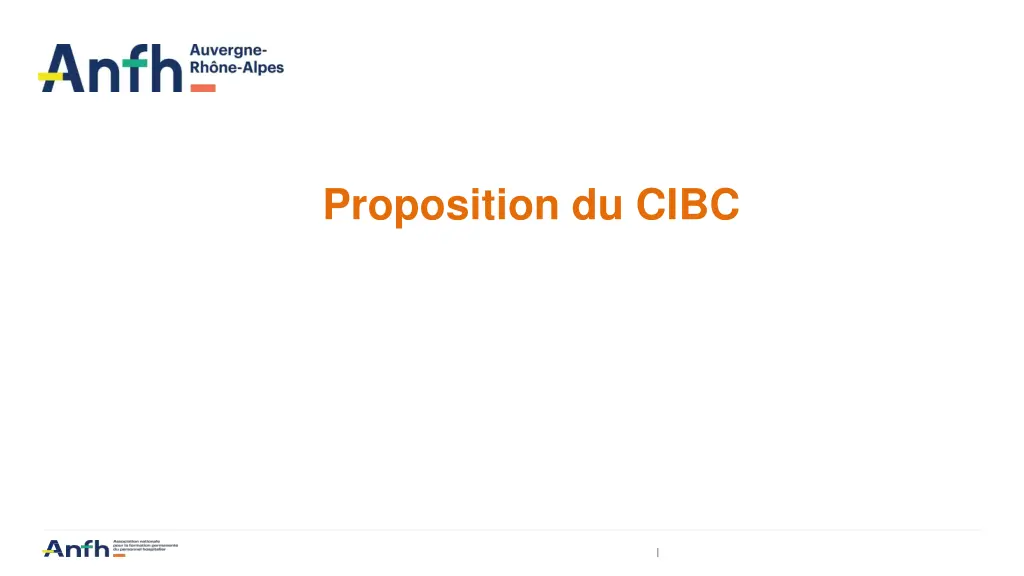 proposition du cibc