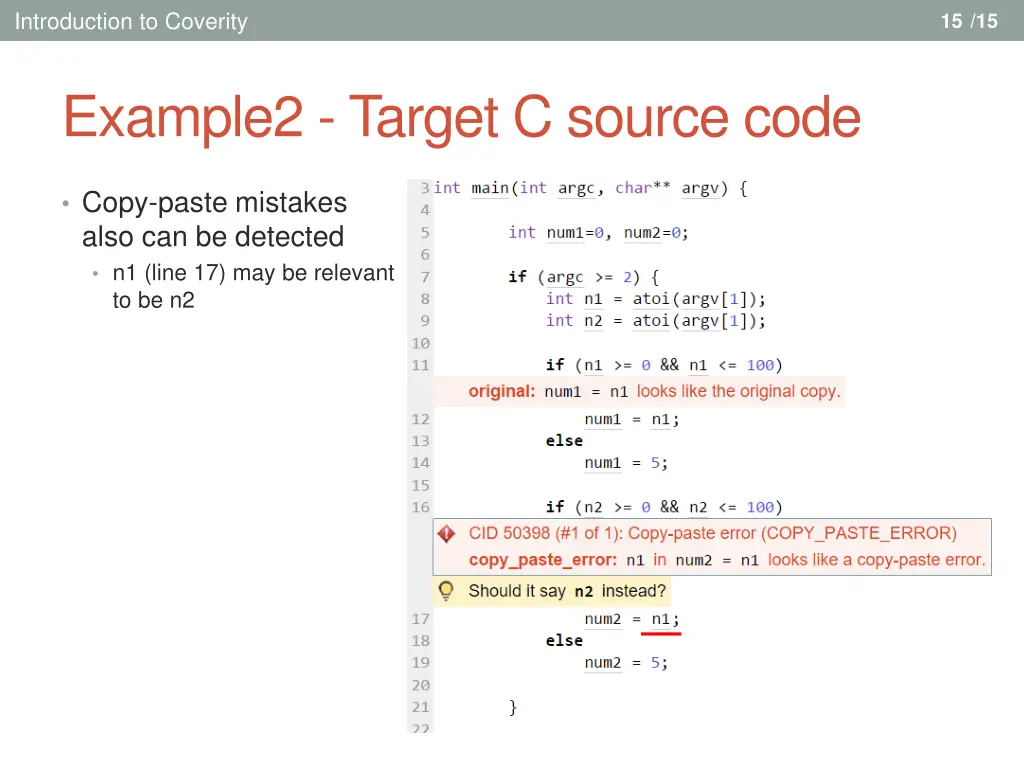 introduction to coverity 14