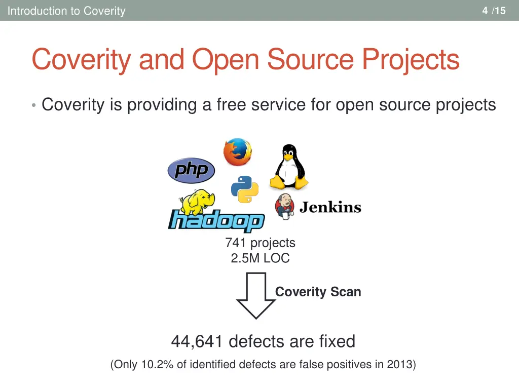 introduction to coverity 3