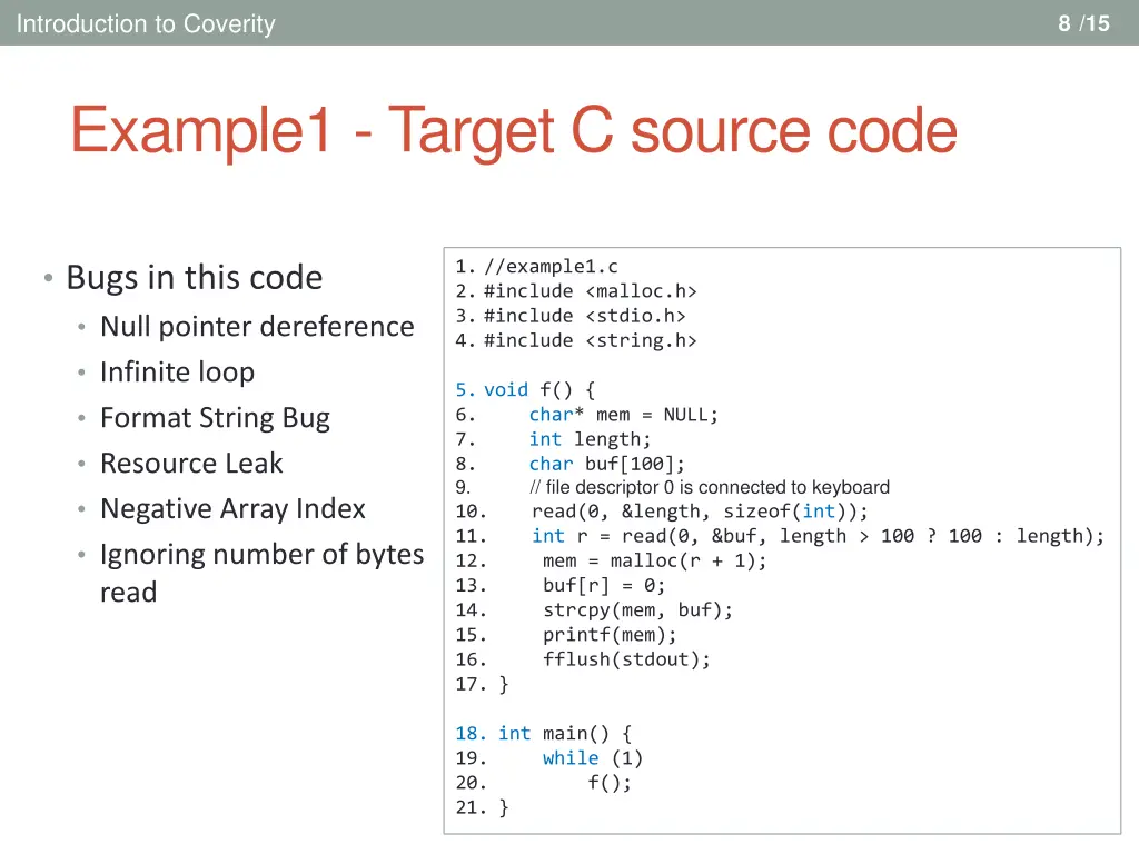 introduction to coverity 7