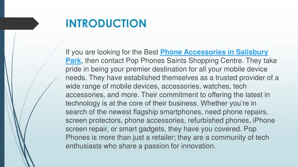 introduction