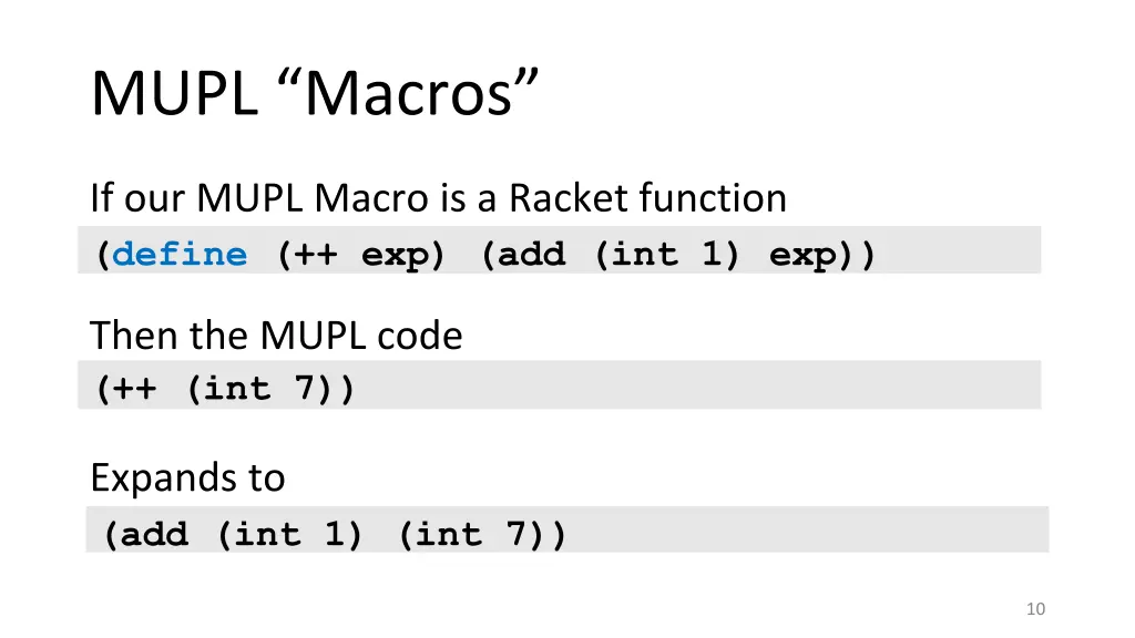 mupl macros 1