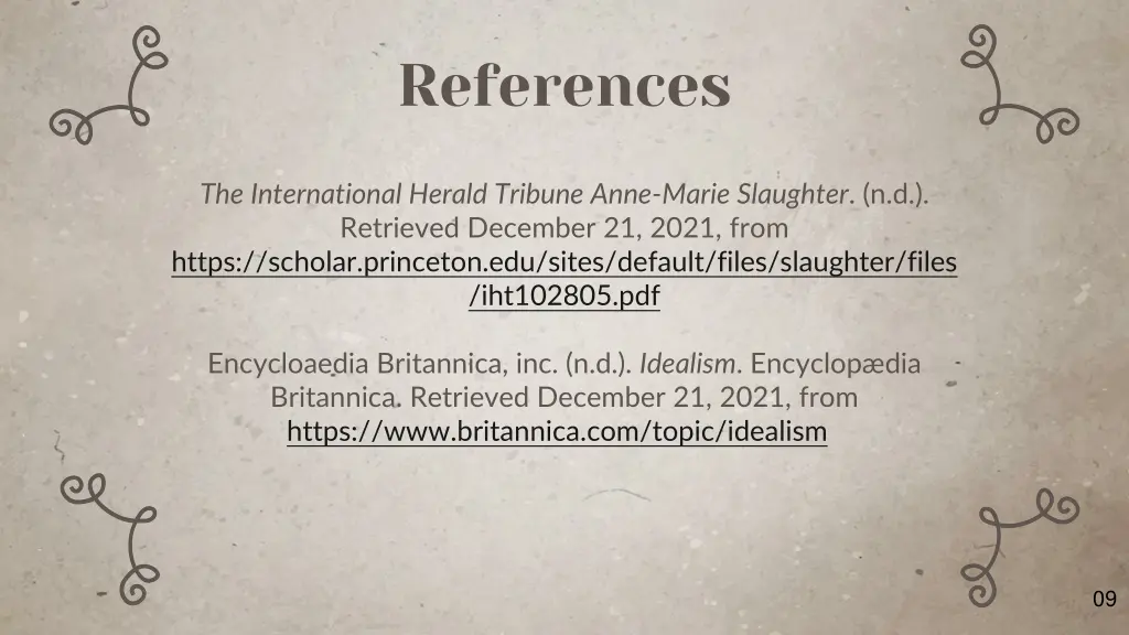 references