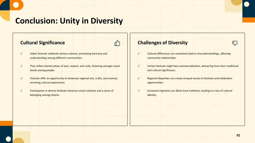 conclusion unity in diversity