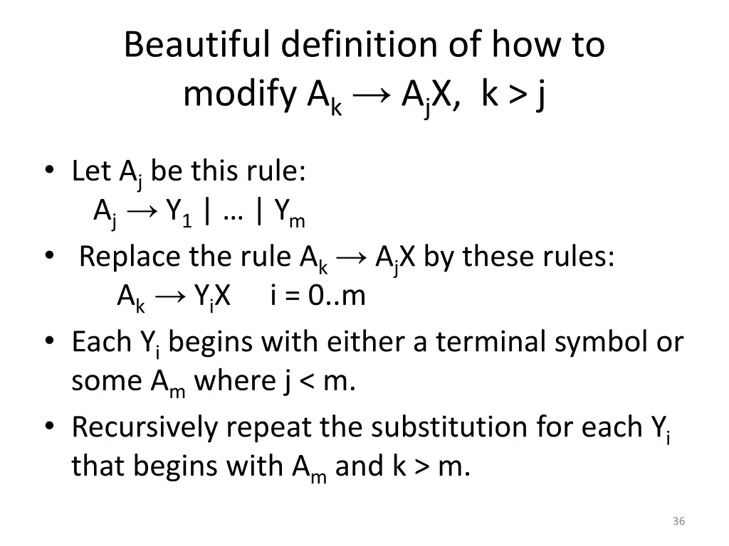 beautiful definition of how to modify