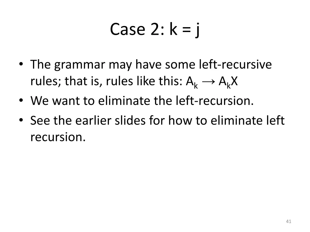 case 2 k j