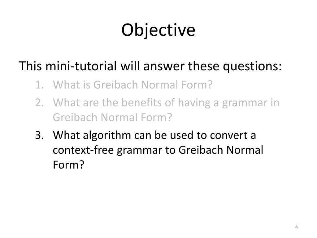 objective 2