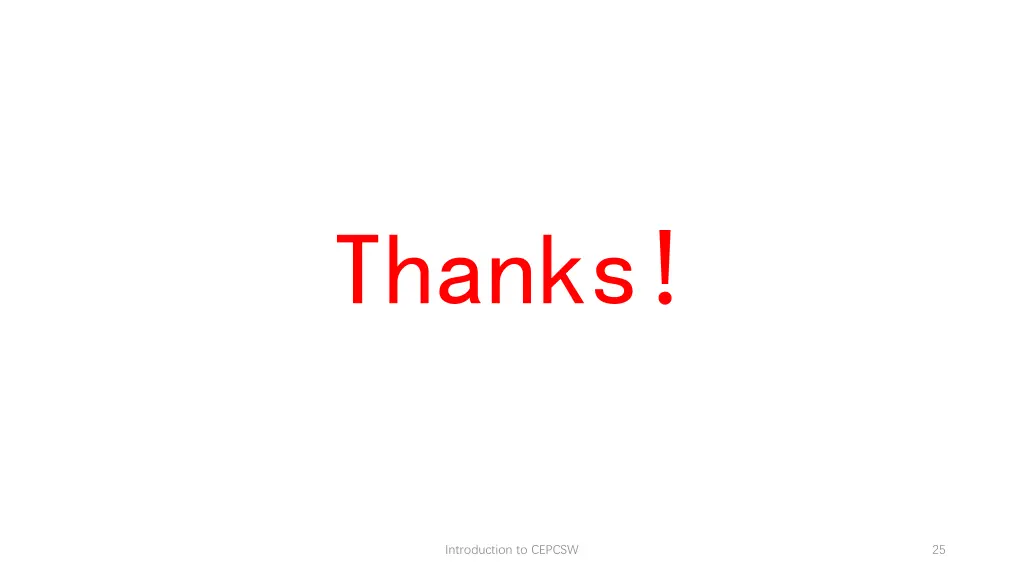 thanks