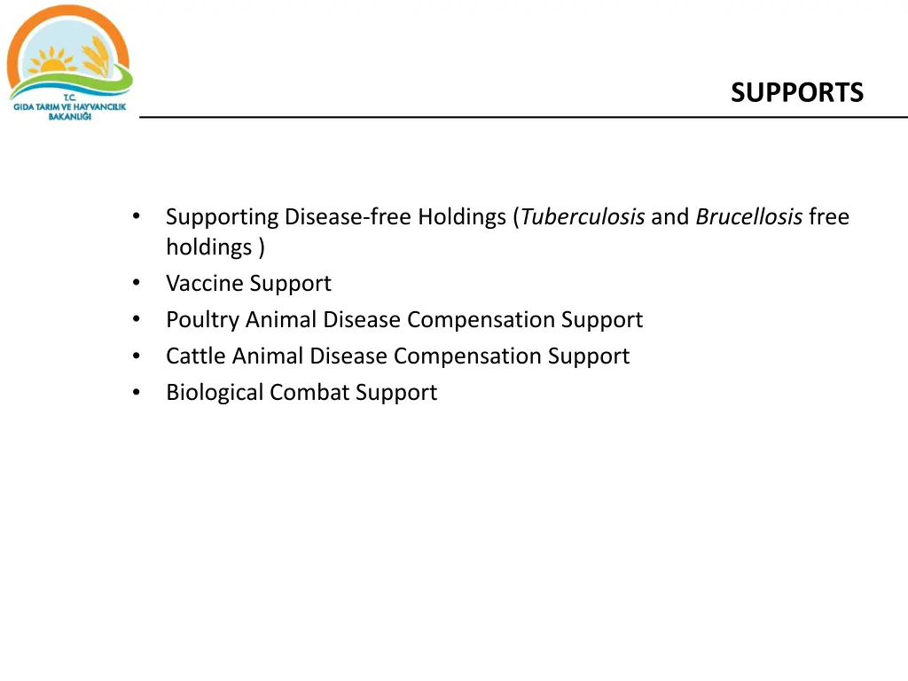 supports