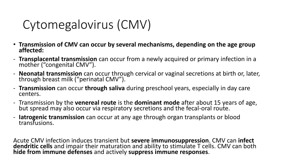 cytomegalovirus cmv 1