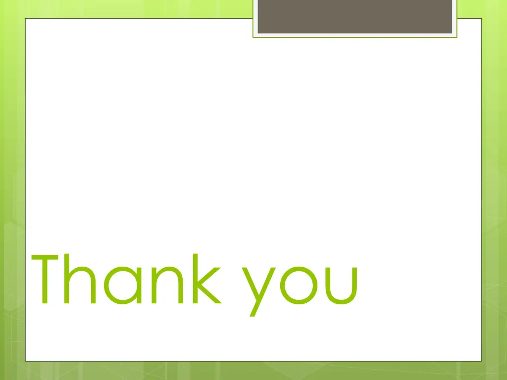 thank you