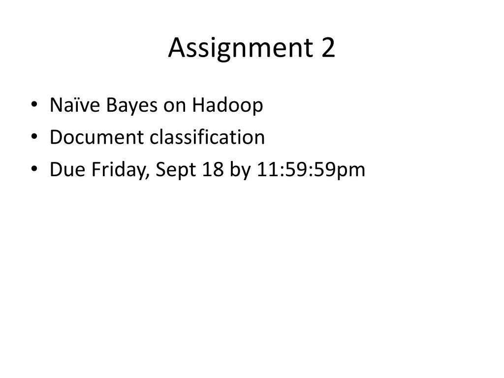 assignment 2