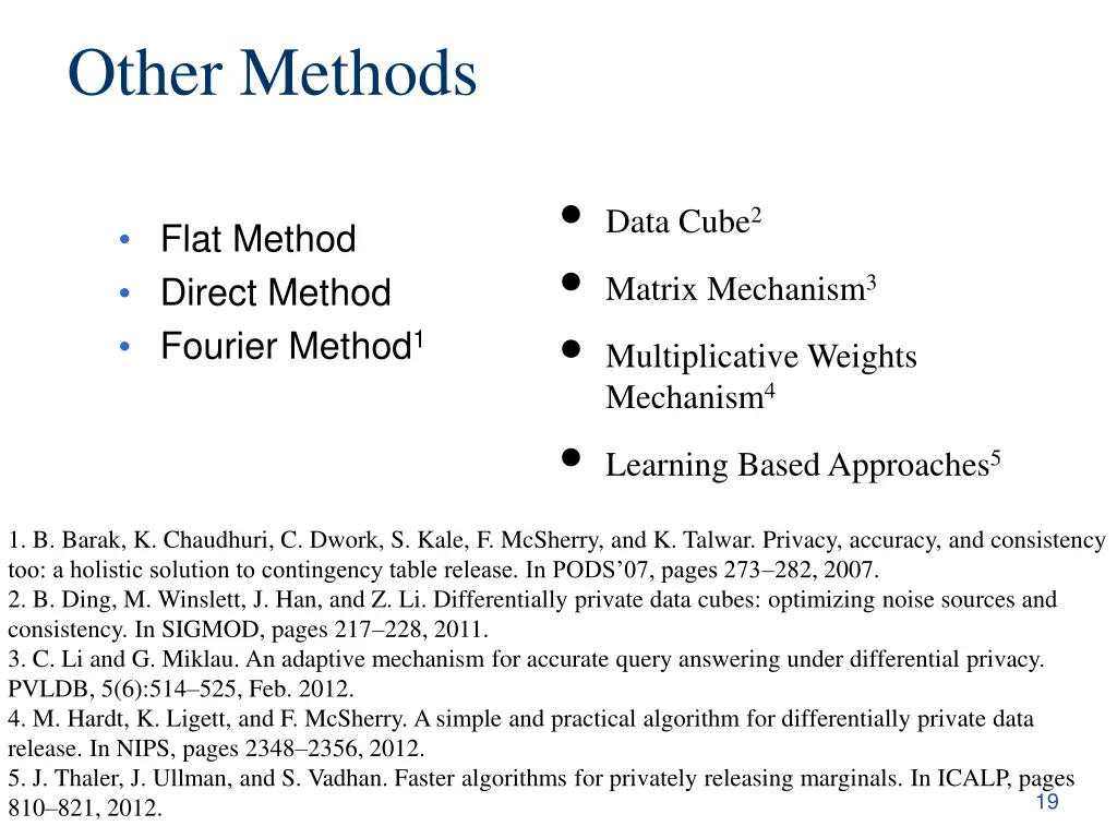 other methods