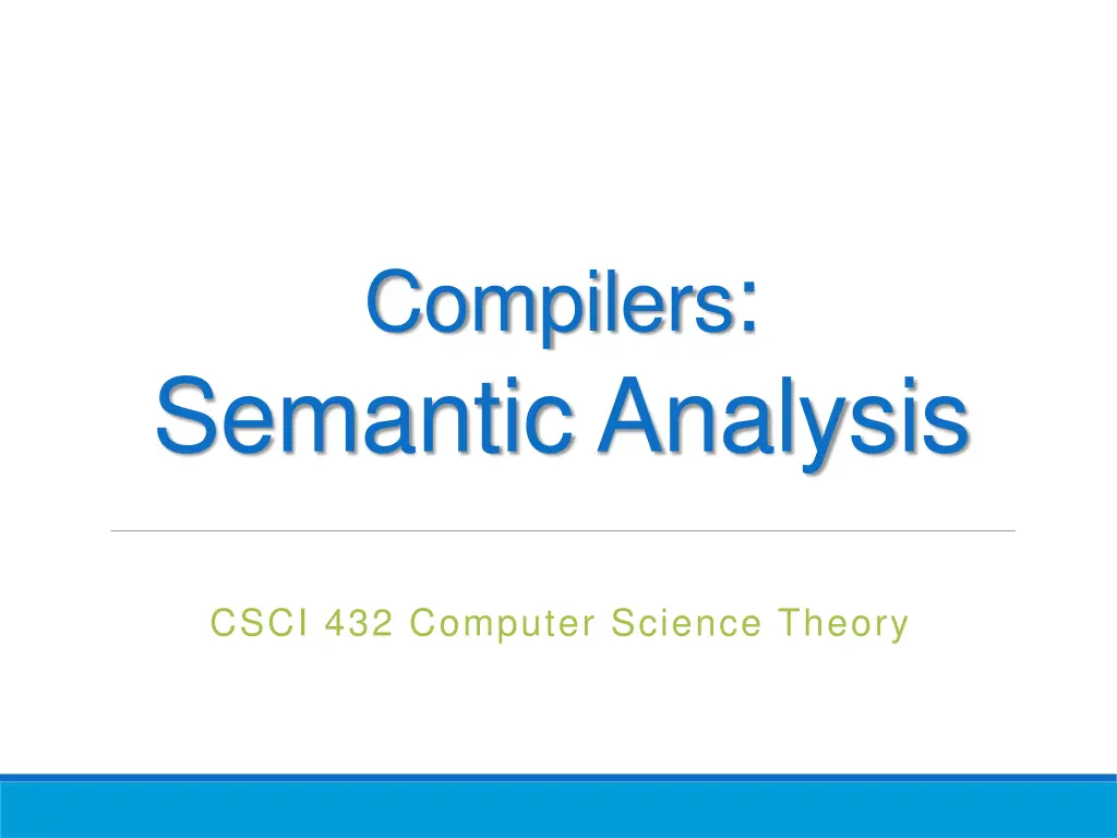 compilers