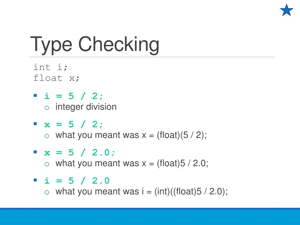 type checking