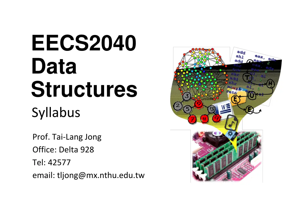 eecs2040 data structures syllabus